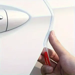 Car door edge protection strip, transparent, 10m scratch-resistant, with vehicle door corner protection, universal fit, prevents car scratches and dents, Car Door Protector