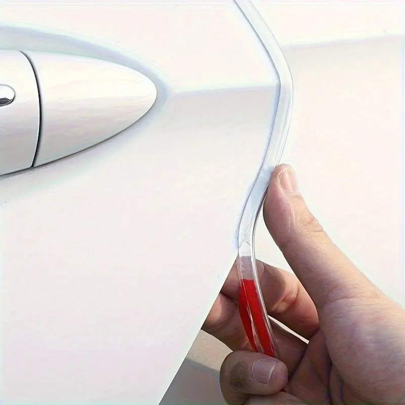 Car door edge protection strip, transparent, 10m scratch-resistant, with vehicle door corner protection, universal fit, prevents car scratches and dents, Car Door Protector, Car Accessory
