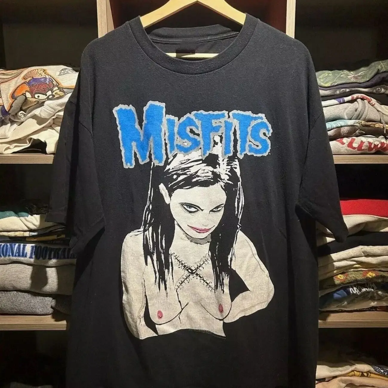 Misfits Band Graphic Black Classic Style  90's Unisex T shirt Reprint S-5XL 8