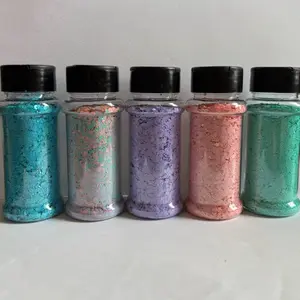 Pastel Chunky Glitter Bottles