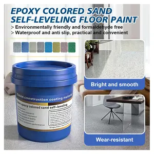 Epoxy Sand Foor Paint Coating Various Sizes and Specifications 0.5KG/1KG/2KG/3KG/4KG/5KG/11KG Meet Various Demands Epoxy Paint
