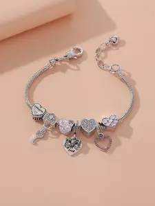 2024 New Trendy Rhinestone Matching Bracelet, Elegant Bangle, Fashion Accessories for Wedding Engagement Bridesmaid Costume Dress Prom Party Daily Wear, Christmas Gift for Girlfriend