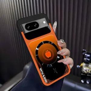 “God’s Plan” MagSafe phone case — neon cyberpunk faith magnetic cover for Google Pixel 8a — 975