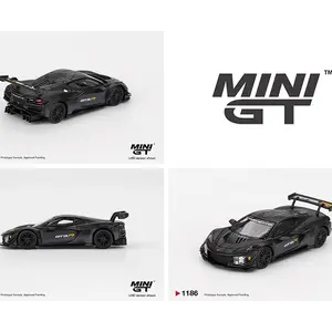 Mini GT 1:64 Chevrolet Corvette Z06 GT3.R Road America Test car – Black