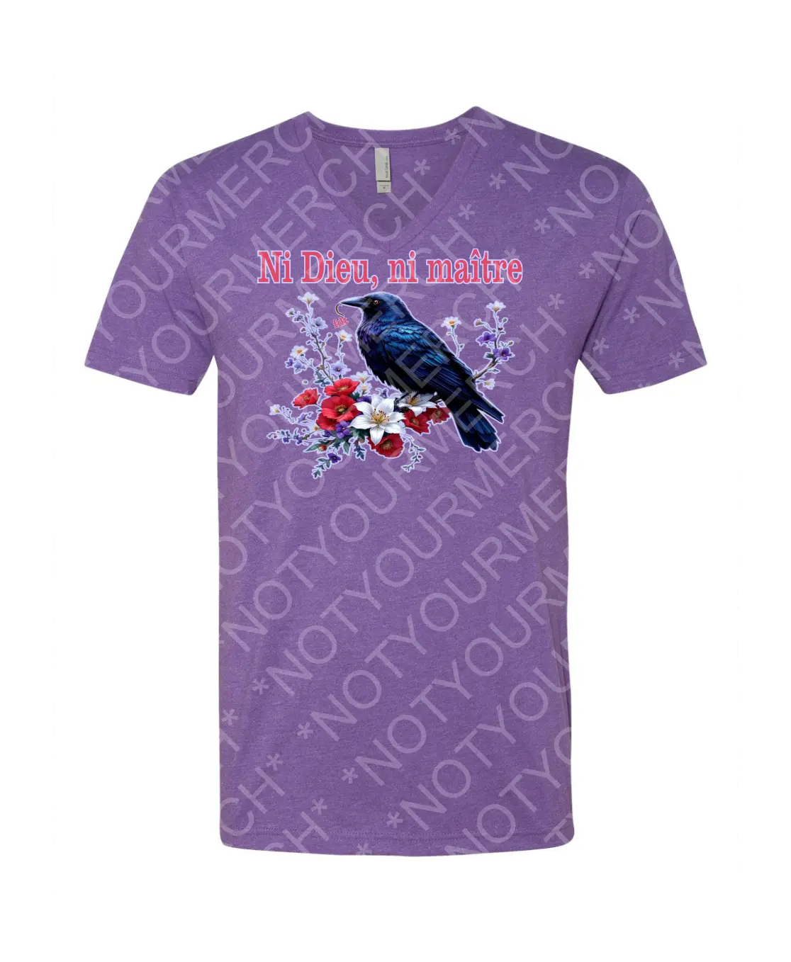 Ni Dieu, Ni Maître Crow Tee
