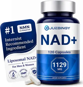 NAD+ Supplement 120 Capsules – Liposomal NAD+ with Resveratrol for Cellular Energy & Daily Vitality – High Absorption Formula for Men & Women – Vegan, Non-GMO, Gluten-Free