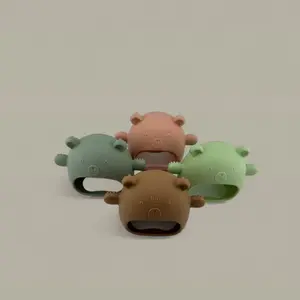 Set of 4 Teething Bears for Babies - Fun and Safe