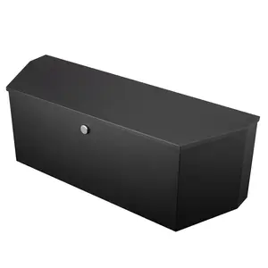 Trailer Tongue Box, Carbon Steel Tongue Box Tool Chest, Heavy Duty Trailer Box Storage with Lock and Keys, Utility Trailer Tongue Tool Box for Pickup Truck Bed, RV Trailer, 36"x12"x12"