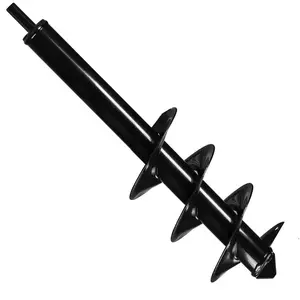Auger Drill bit for Planting 4"X25" Garden Auger Spiral Drill Bit for Bulb & Bedding  for 3/8 Hex Drive Drill