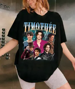 Retro Timothée Chalamet TShirt, Timothee Chalamet Shirt, Vintage Timothee Chalamet Shirt, Timothee Chalamet Tee