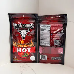 NEW LOOK - RED POWDER HOT Beef Jerky - Carne Seca