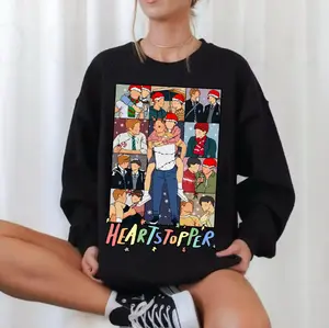 Nick And Charlie Heartstoper Shirt, LGBT Love Unisex TShirt, Sweatshirt Hoodie