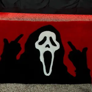 Custom Scream Rug - Personalized Decorative Floor Covering for Home Living Spaces