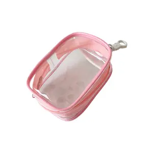 Hisocute High-Transparency 3D PVC Doll Display Bag for Outings, Student Figure Display Bag, Doll Display Bag