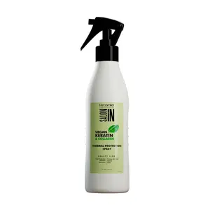 RECAMIER Professional Salon Thermal Protection Haircare Spray - Vegan, Keratin & Collagen & Rice-Enhanced, Lightweight, Moisture-Locking, Heat Control, 10.14 fl.oz.