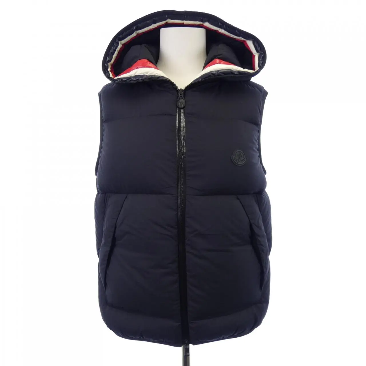 Pre-owned MONCLER Nylon Small Leather Goods LUBERON down vest