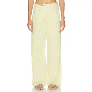 AGOLDE Vana Jeans in Lemon Zest