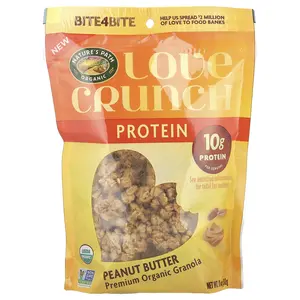 Nature's Path Love Crunch®, Protein, Premium Organic Granola, Peanut Butter, 11 oz (312 g)