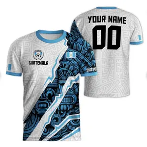 2025 Guatemala Soccer Jersey  3D All Over Print T-Shirt - Unique & Stylish Design Soccer Shirt