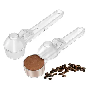2 Pack Reusable K Cup Coffee Scoop & Funnel – 2 Tbsp Measuring Spoon