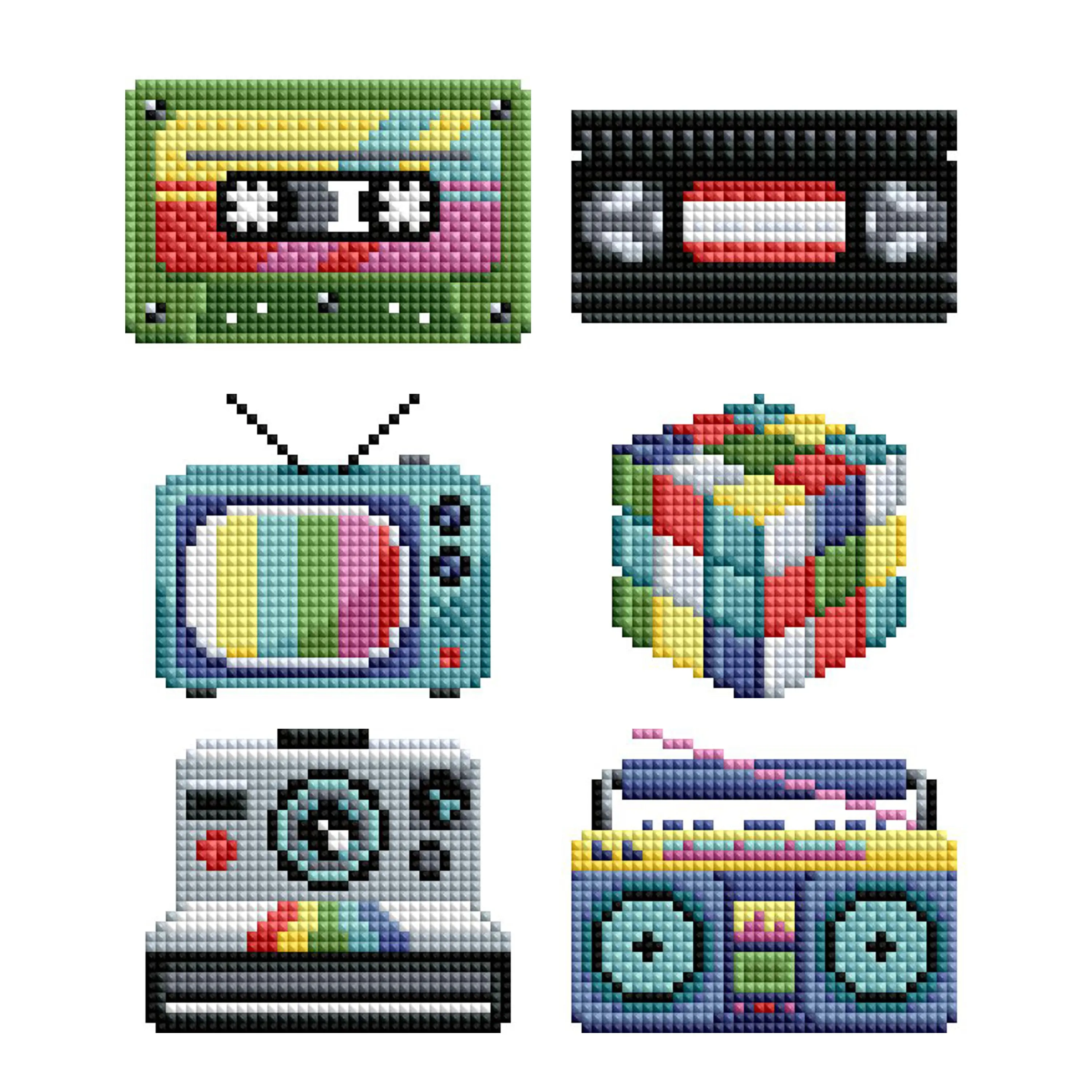 Diamond Art Club® Mini Dazzles™ - 80s Diamond Painting Kit