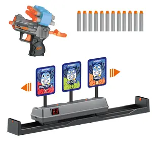 SHOOT GAME Movable Digital Target - Electric Scoring Auto Reset for Nerf Guns & Nerf Practice, Ideal Gift for Kids, Teens, Boys & Girls