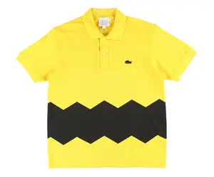 Lacoste Peanuts Knit Ss Polo Mens Active Shirts & Tees