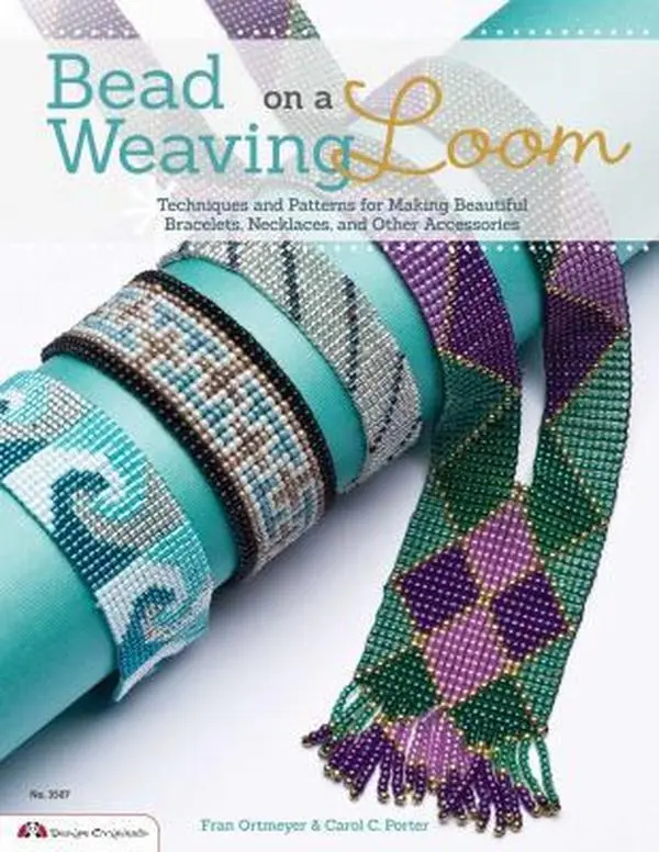 USED Book - Bead Weaving on a Loom: Techniques and Patterns for Making Beautiful Bracelets, Necklaces, and Other Accessories (Design Originals) by Carol Porter (Paperback) - english