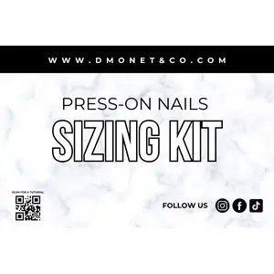 Press On Nail Sizing Kit