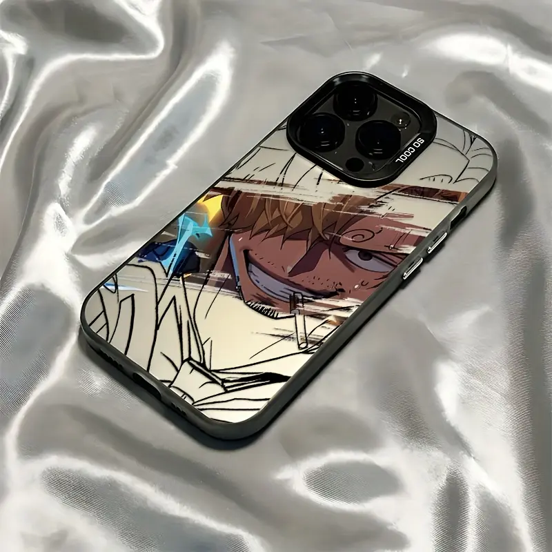 Sanji Theme TPU Shockproof Plastic Phone Case - Anti-Drop, Matte Back for iPhone 17,16E,16,15,14,13,12,11 Mini/Pro/Max,Air,X,XR,XS Max,8,7 Plus Mobile Phone Accessory