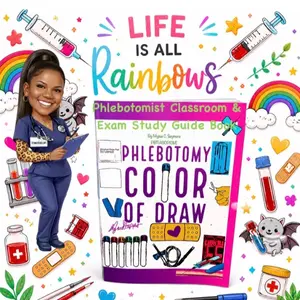 Phlebotomy Color of Draw  The Interactive Coloring Study Guide for Future Phlebotomists  and phlebotomists workers Mastering the art and science of phlebotomy with a unique learning experience that combines education, visualization, and hands-on review.
