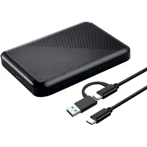 500GB Ultra Slim Portable External Hard Drive USB 3.1 Type C HDD Storage for PC, Mac, Laptop, PS4, Xbox one