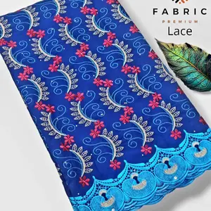 High Quality Swiss Lace Fabric, Tissu Lessi de qualite 5 Yards, 3-5 Days Free  Shipping Worldwide