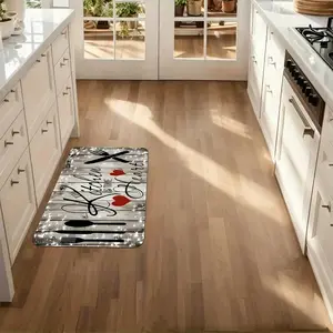 Farmhouse Kitchen Floor Mat - Bedroom Carpet for comfortable rustic decor in kitchens, bedrooms, living rooms, dining rooms and bathrooms, Farmhouse Kitchen Rug