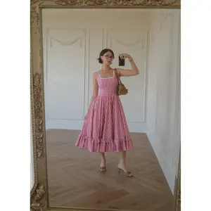 Daze Dress Red Gingham