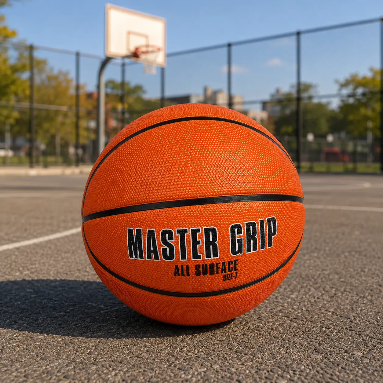 Size 7 Master Grip Basketball for Players Ages 12 and Up