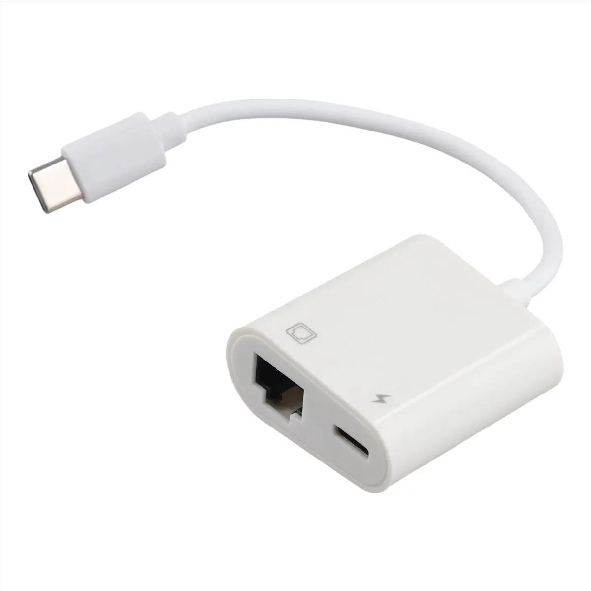 Type C OTG Ethernet Adapter USB C To RJ45 Ethernet LAN Wired Network Converter 100Mbs for Type C Mobile Phone Tablet