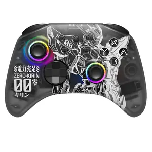 Mytrix Zero-Kirin Wireless Pro RGB Controller with Programmable Back Buttons and Turbo, for Nintendo Switch, PC, Android & iOS Bluetooth Console