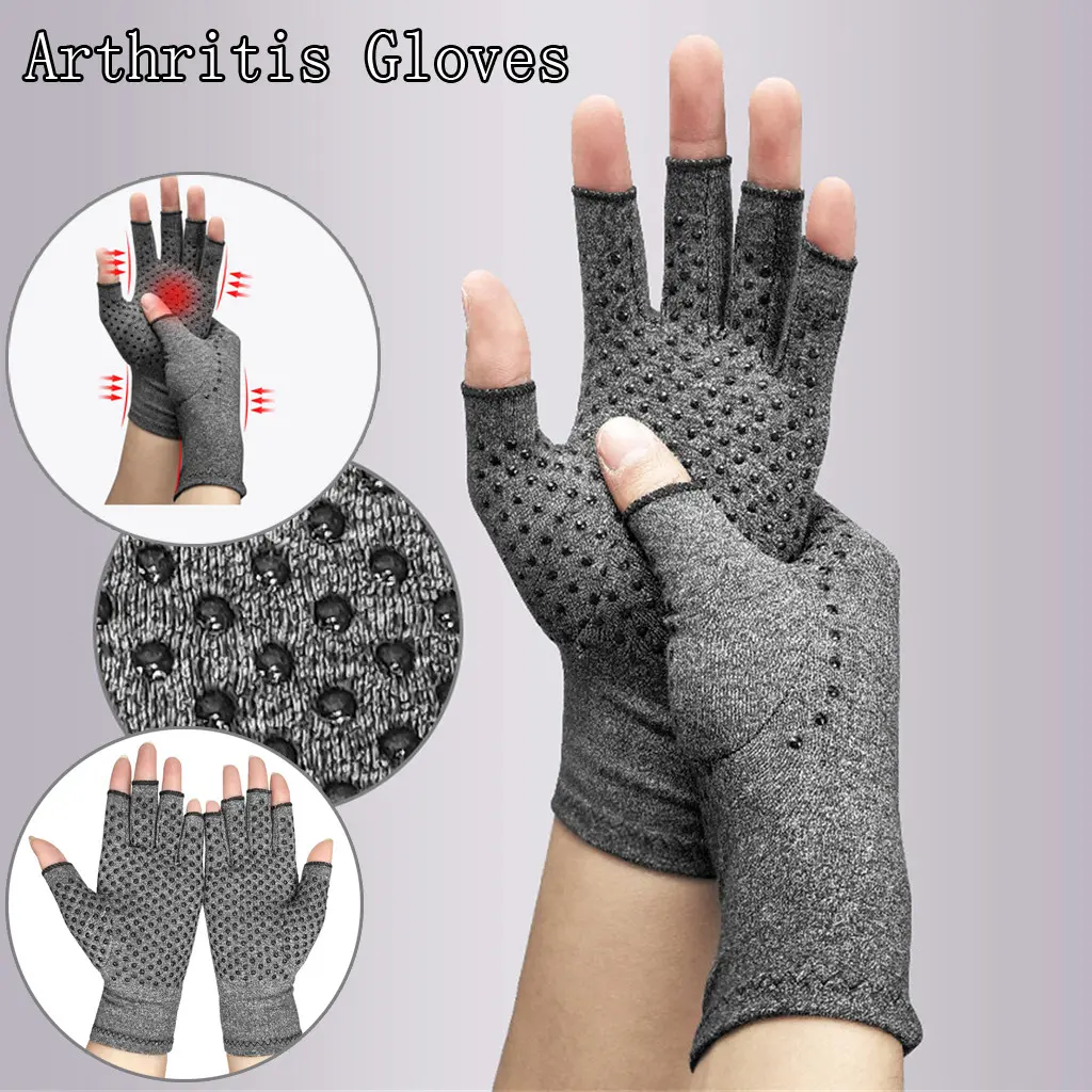 Arthritis Pain Relief Gloves! Cotton Compression - Breathable Flexible Unisex Hand for Rheumatoid/Tendonitis Compression Support Flexible Design Fit