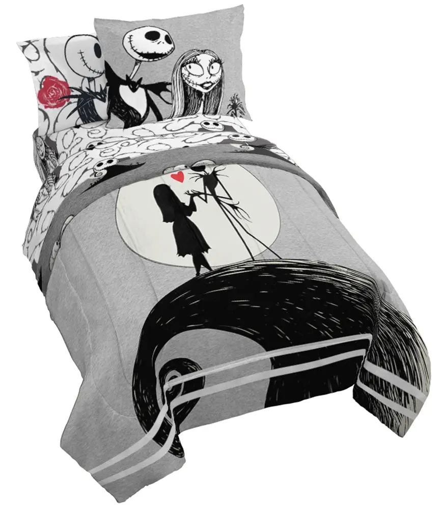 Jay Franco Disney Nightmare Before Christmas Moonlight Bed Set