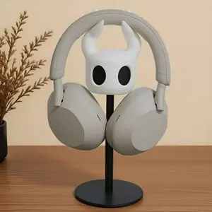 1pcs Hollow Knight Headset Stand for Gaming Headphones - Universal Desktop Storage Rack, Holder, Support, Display Stand, Headphone Hanger, and Ornament