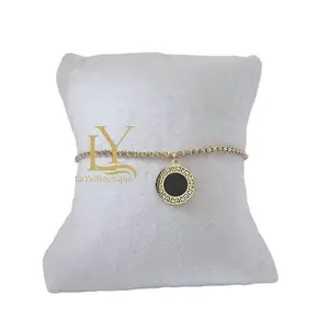 LaYaiBoutique #1310 14k color plated stainless steel bracelet HIGH QUALITY.