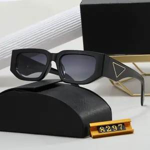 【With Letters】Trendy Classic Square Sunglasses for Men & Women Fashion Retro Square Frame Shades UV400 Protection for All Occasion