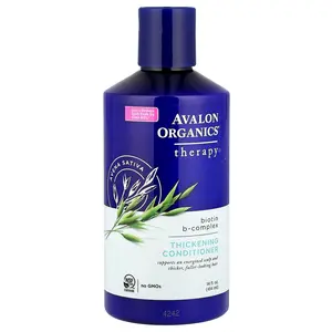 Avalon Organics Thickening Conditioner, Biotin B-Complex, 14 fl oz (414 ml)
