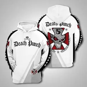 "Five-Finger-Punch" Unisex 3D Hoodie Size S To 5XL