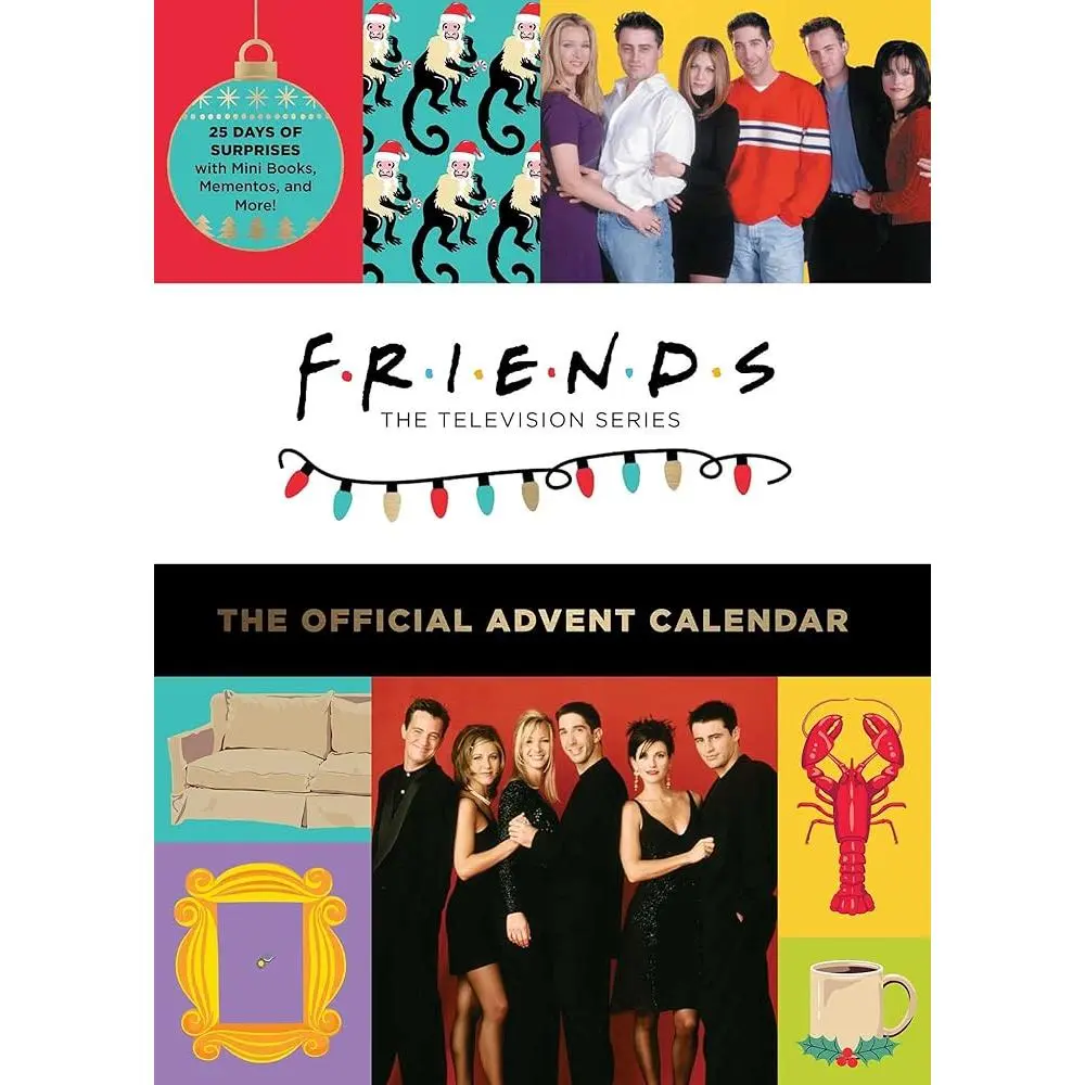 Friends: The Official Unique Collectible Memorabilia Advent Calendar - Volume 2, Children's Literature & Art Book with Holiday Memories, Iconic Moments Mementos