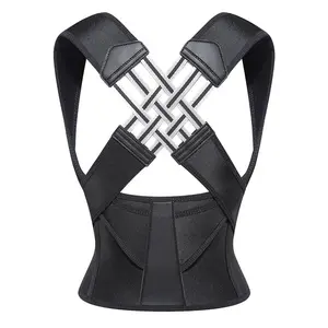 Posture & Back,Men's and Women's Slim Fit Tank Top,Slimming Workout Clothing comfortable support solid color open bust