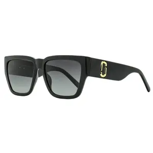 Marc Jacobs Square Logo Polarized Sunglasses Marc 646/S 08AWJ Black 57mm