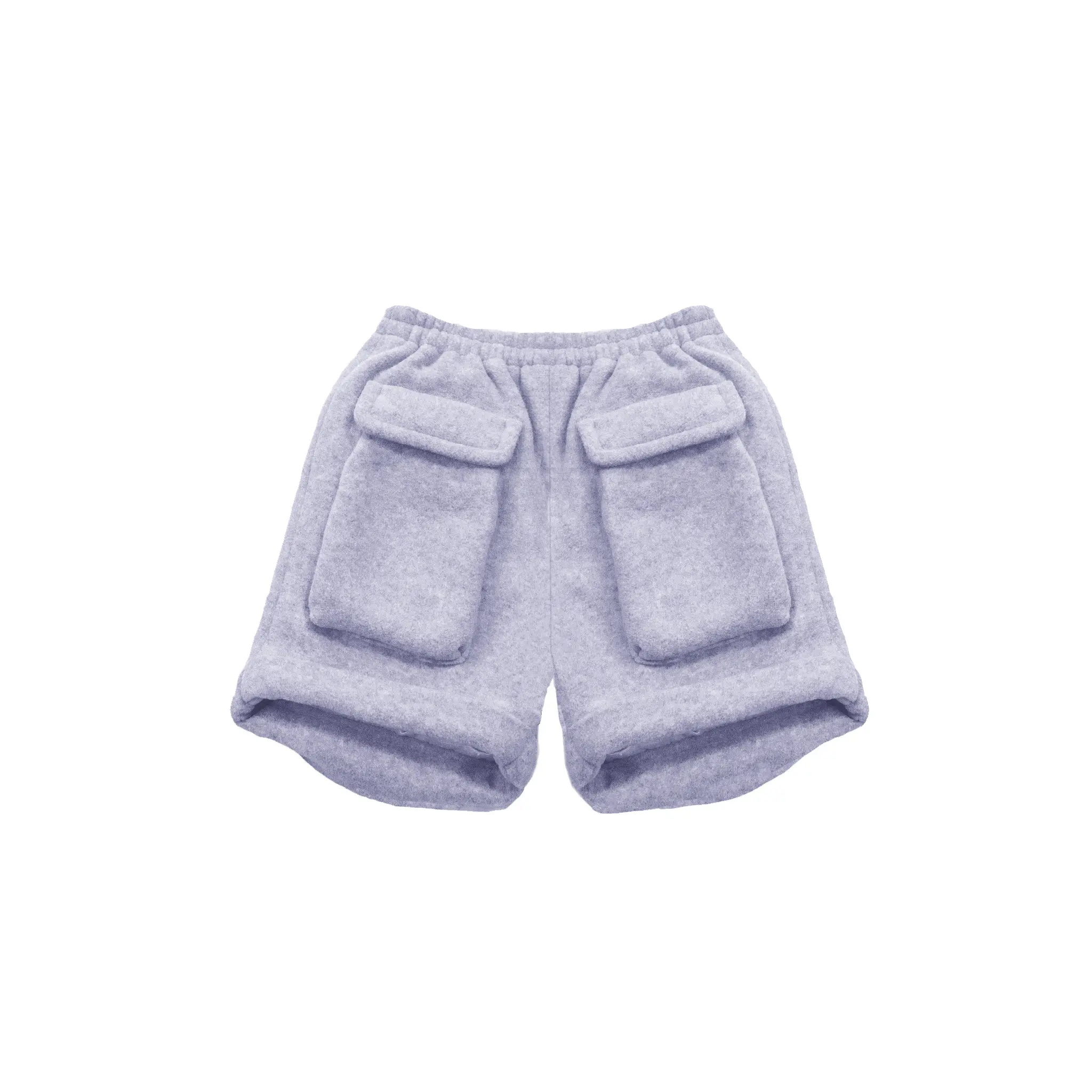 YVESLU 4 Pockets Puffy Shorts, Menswear Short
