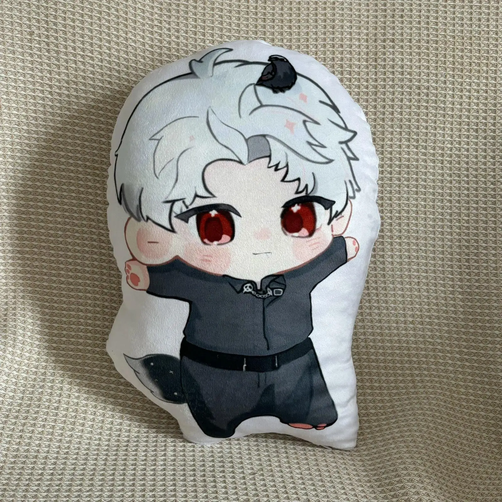 Anime Love and Deepspace Rafayel Zayne Xavier Cosplay Cartoon Throw Pillow Back Cushion Mascot Accessory Dango Gift 45cm